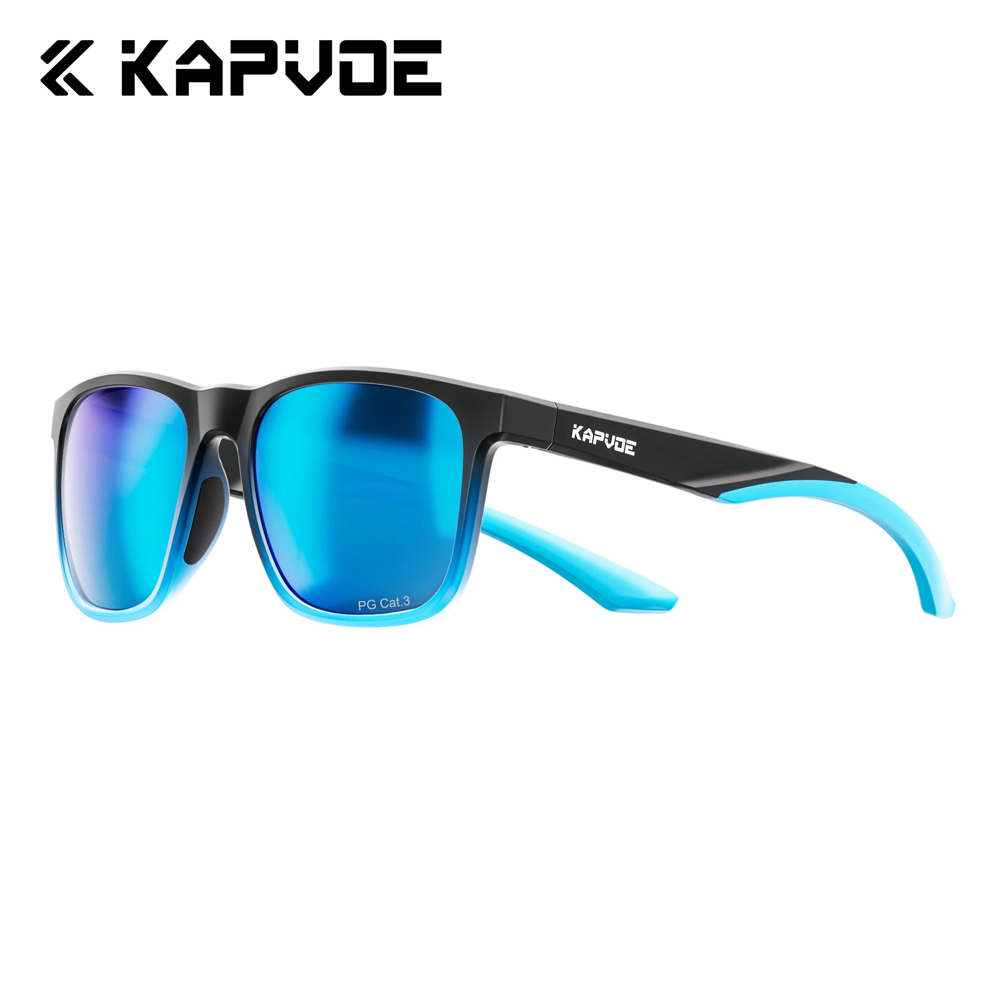 KAPVOE HD UV400 Polarized Sports Sunglasses Outdoor Sun Protection Eyewear Cycling Fishing Driving and Casual Stylish Sunglasses