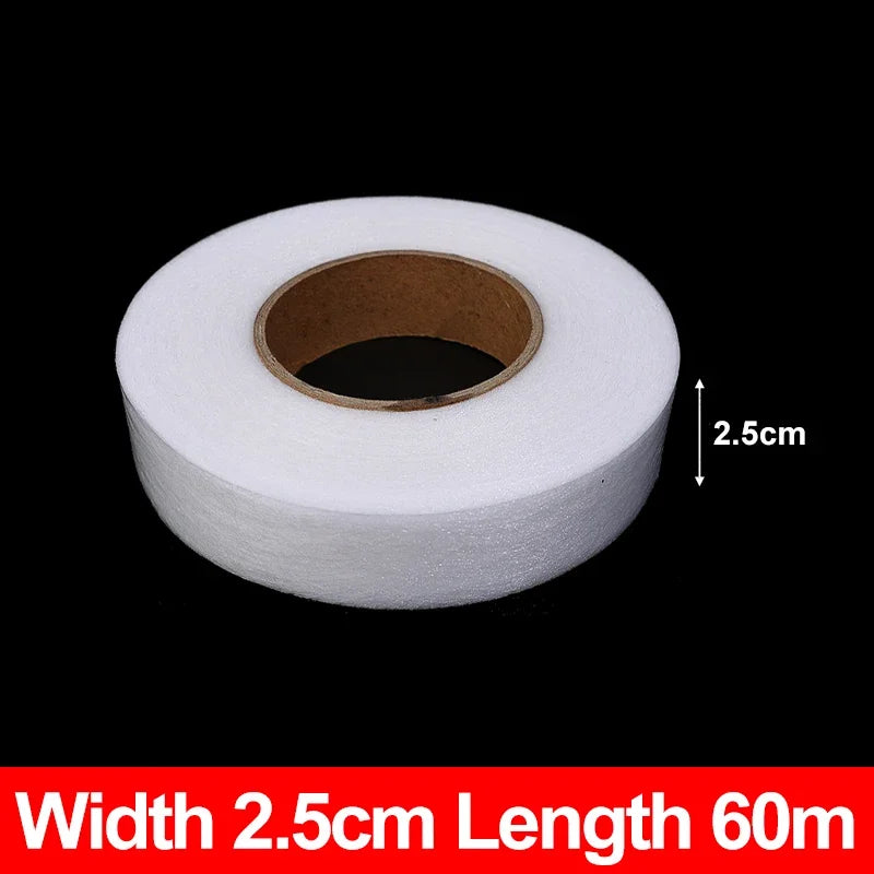 Self-Adhesive Pants Hem Tape Double-Sided Edge Shorten Ironing Hemming Ribbons Strip DIY Clothes Jean Sewing Fabric Lining