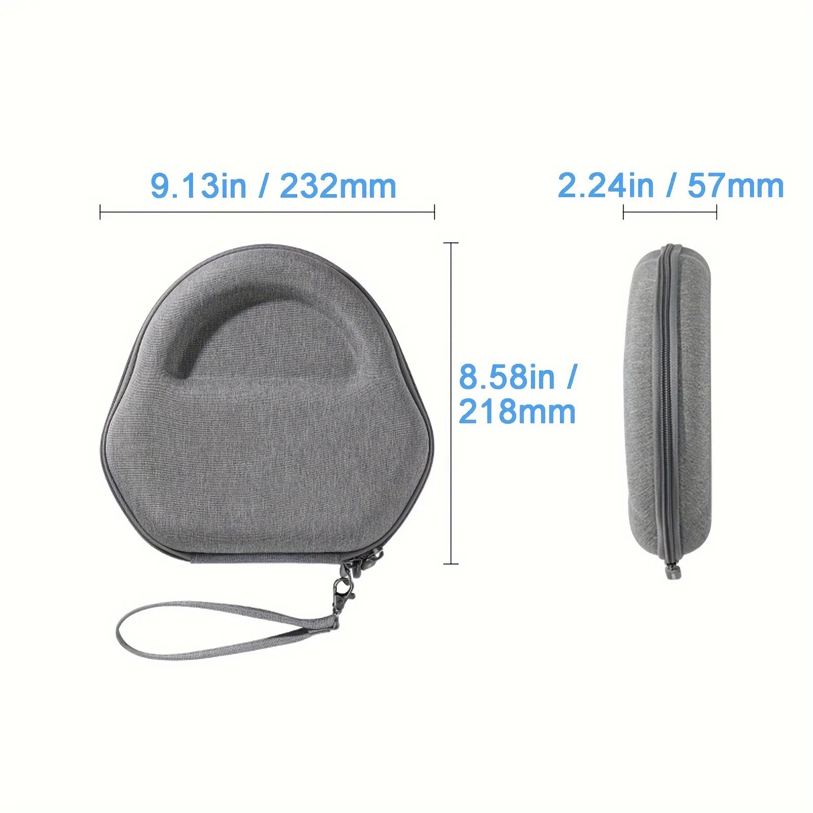 Case for AirPods Max Travel Case - Durablility and Lightweight Organizer with Charging Cable Storage for Apple AirPods Max