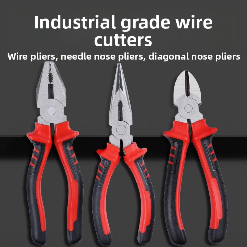 Large Opening Sharp Multifunction Tool for Cutting Twisting Gripping Metal Wires Heavy Duty Industrial Tool Wire Pliers
