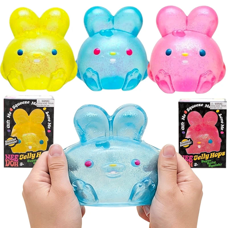 NEW NEEDOH Rabbit Decompression Ball Squeeze Toys Slow Rebound Stress Relief Office Rebound Relax Fidget Toys Kids Adult Gift