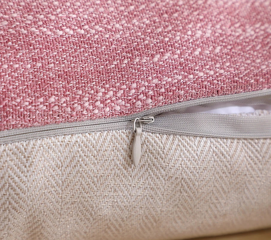 1 Pillow Set/Only 1 Pillowcase-Home Decor Embroidered 35x60cm Pillowcase Pillow Cover With Hidden Zipper