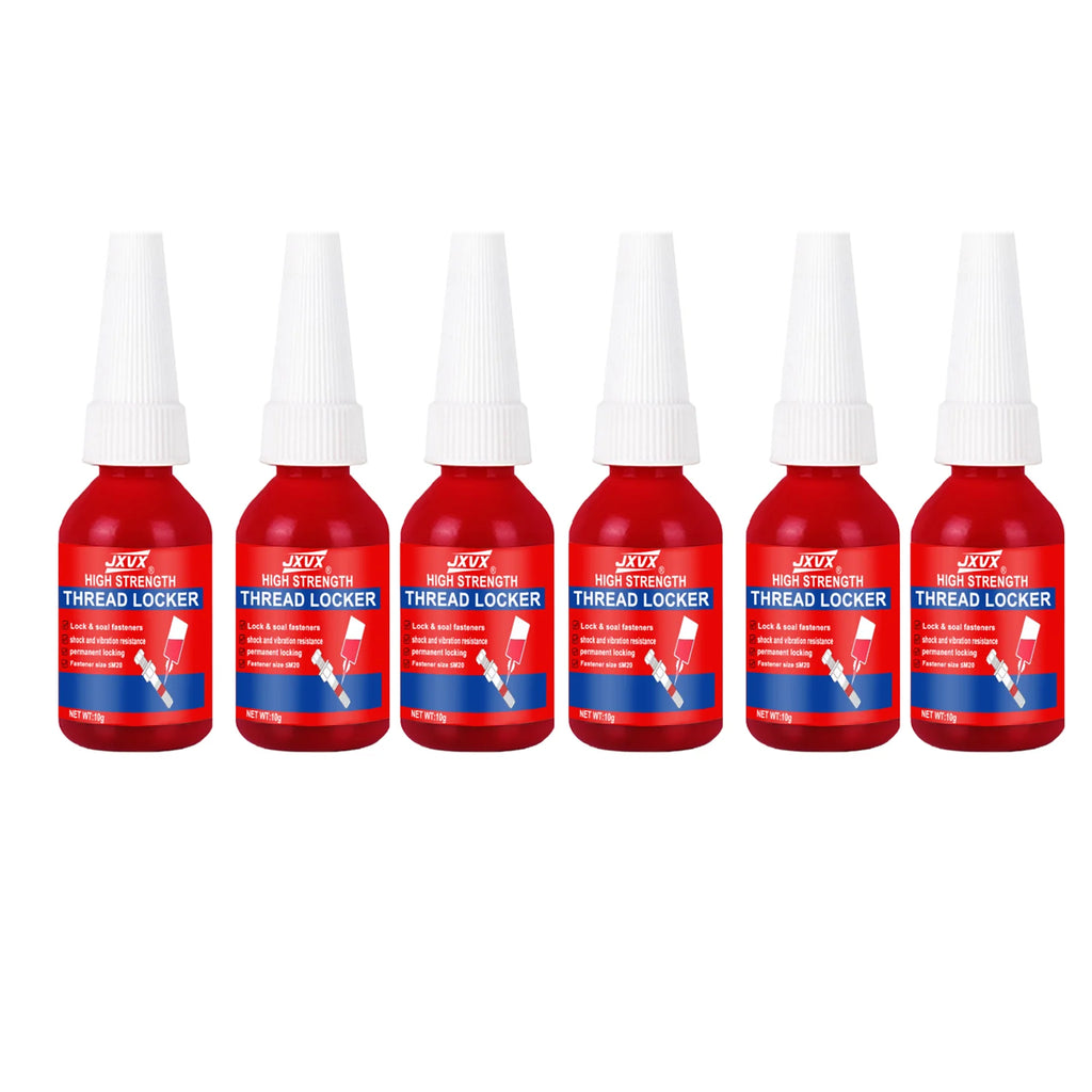 10PCS 10mL 271red Thread Locker Nuts-Bolts Locker Screw Adhesive Lock Tight Seal Fasteners Anaerobic Curing Metal Glue Rustproof