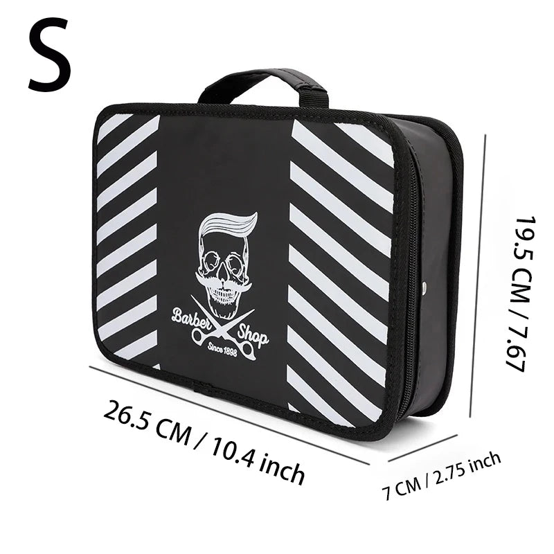 Barber Tools Storage Bag Haircut Scissors Valise Multi-Function Organizer Clipper Combs Large Capacity Case Styling Tools