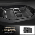 Storage Box For Changan CS75 Plus 2025 Car Styling Under Layer Central Control Organize Armrest Box Silicone Storage Accessories