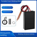 Portable Built-in Spot Welder Adjustable Power Mini Spot Welding Kit for DIY 18650 Lithium Nickel Strip Assembly