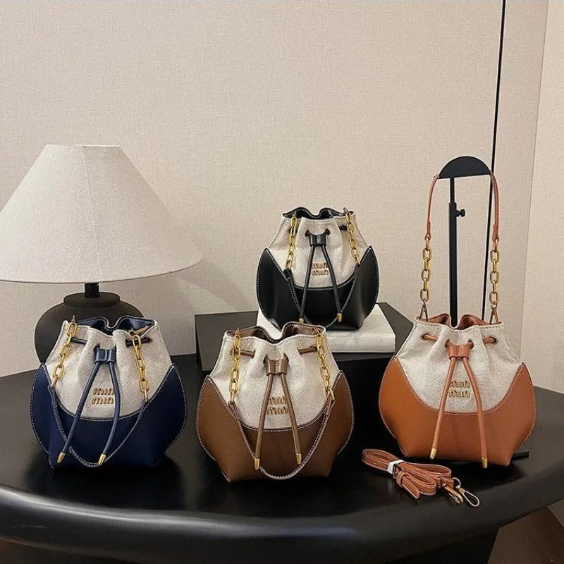 Original Retro Diaper Bag Trendy Square Satchel For Women High-End Minimalist Crossbody Purse As Messenger Shoulder Bag