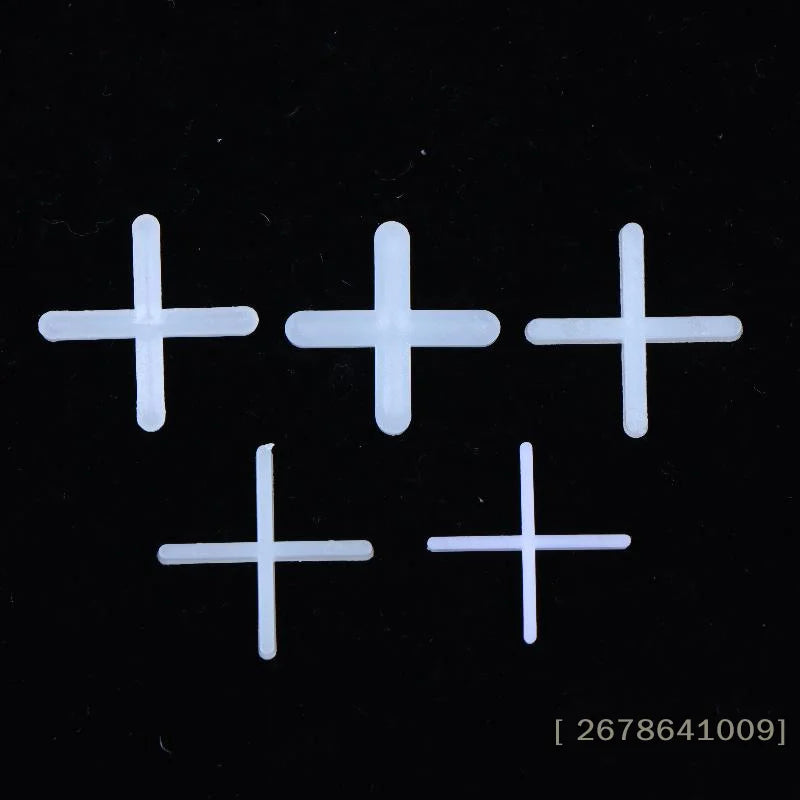 ⚑1Bag 1/1.5/2/2.5/3mm Tile Spacer Cross Tile Leveling Clips Floor Wall Laying Construction Tool Positioning  Cross Clips