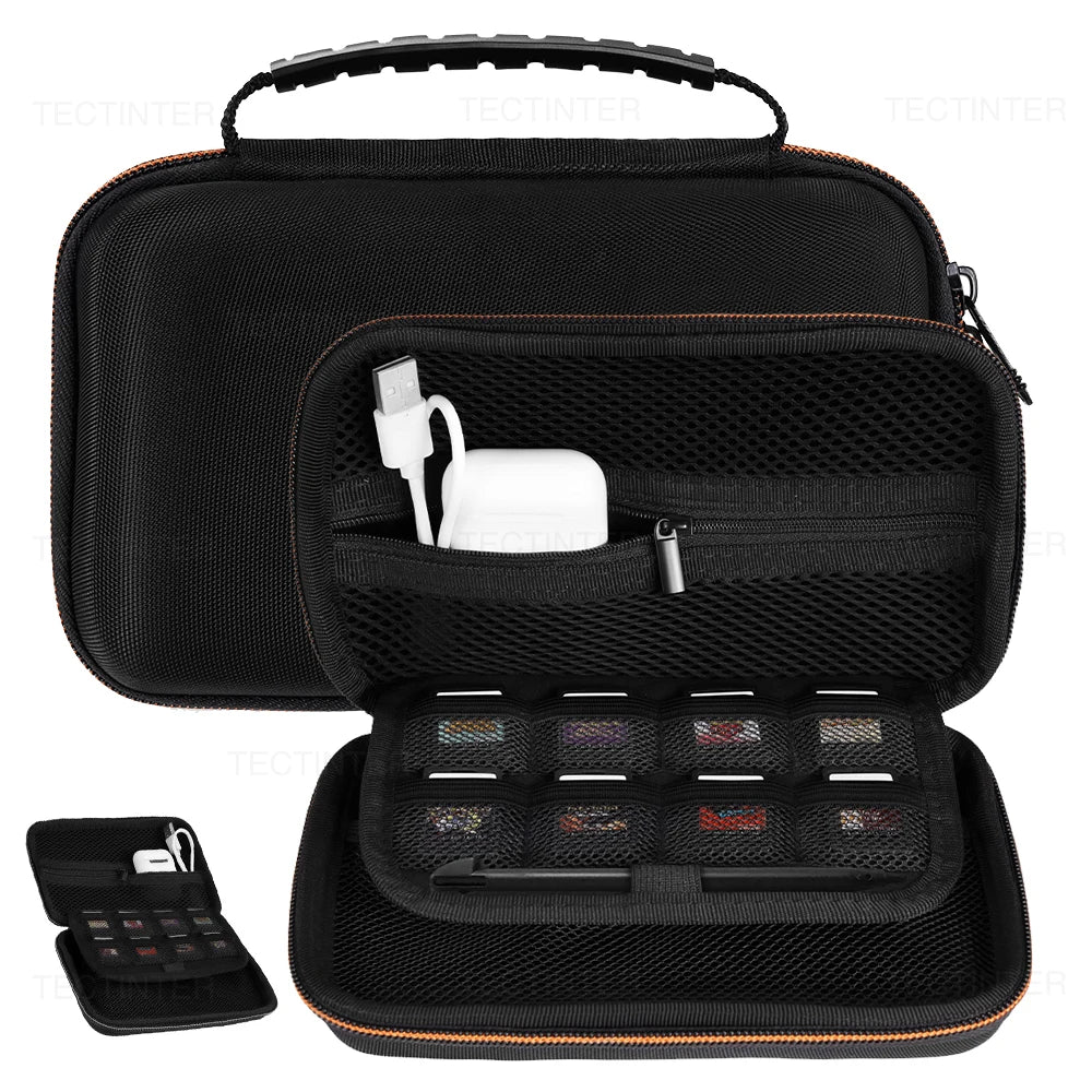 Travel Carrying Protective Case for Nintendo 3DS/3DS XL/3DS LL Game Console Portable Storage Hand Bag Shell for 2DS Accessories