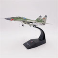 JASON TUTU 1/100 Diecast Metal Russian MIG-29 Fighter Model Plane Kids Gift Collection