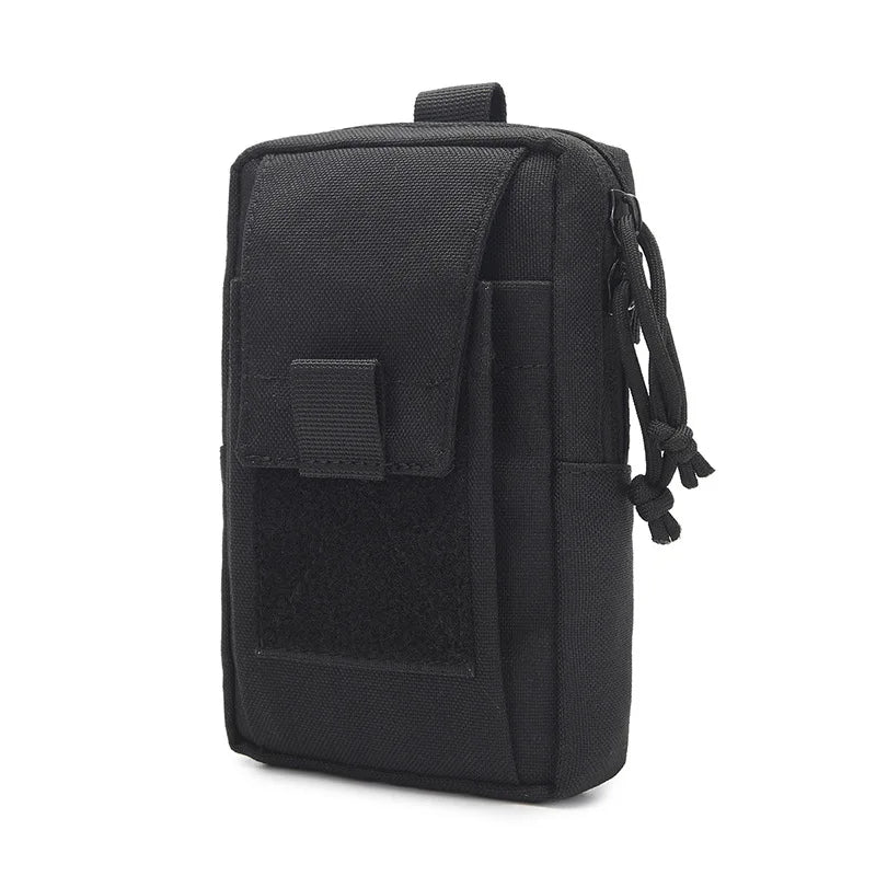 Tactical MOLLE Phone Pouch Bag EDC Gadget Waist Belt Pack for Outdoors Hunting Camping Trekking Traveling