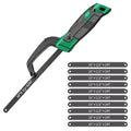  Mini Hacksaw Set With 11pcs Blades Portable Saw for Wood Plastic Metal Acrylic Cutting DIY Woodworking Hand Tools