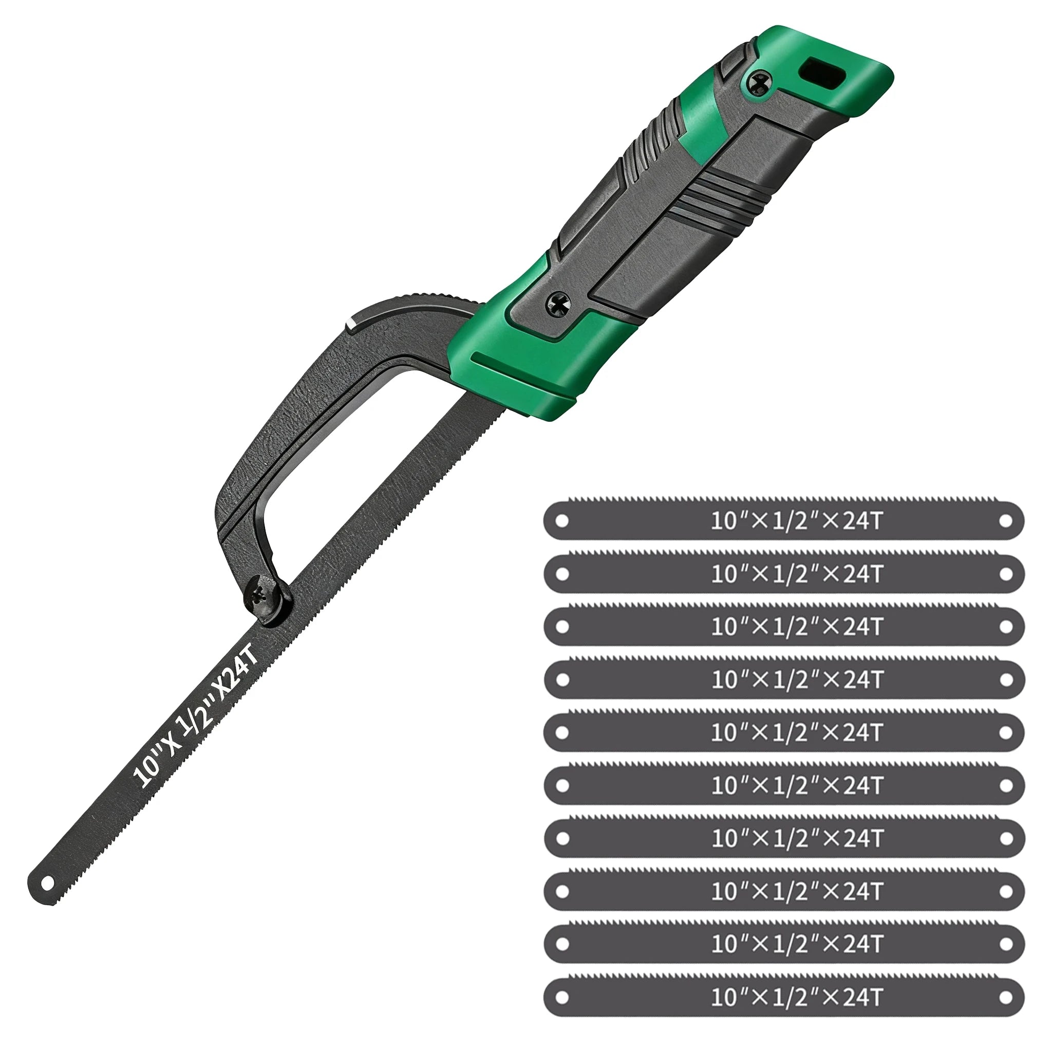  Mini Hacksaw Set With 11pcs Blades Portable Saw for Wood Plastic Metal Acrylic Cutting DIY Woodworking Hand Tools