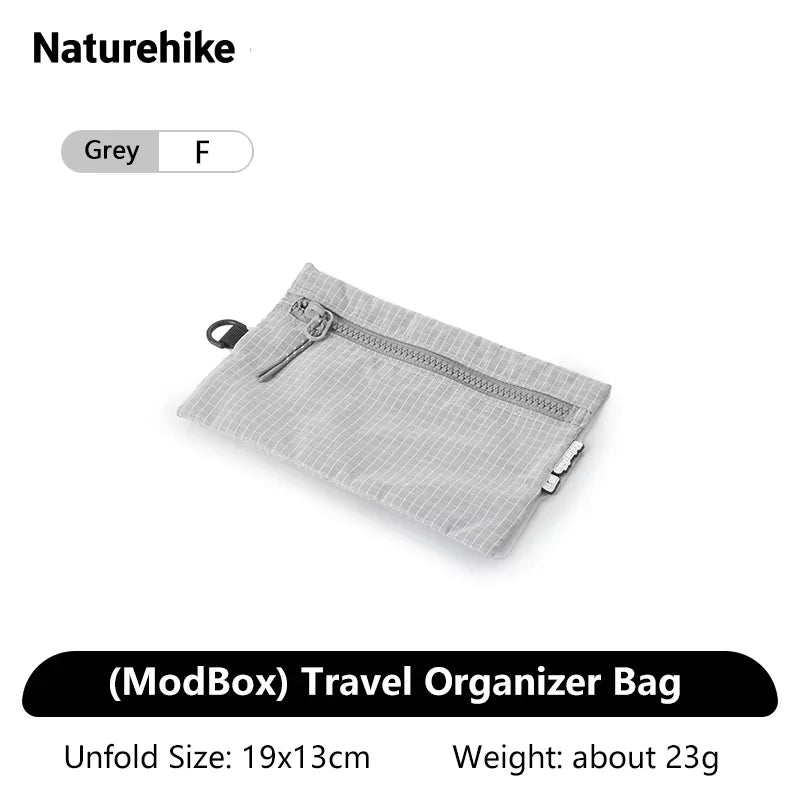 Naturehike ModBox Travel Storage Bag Portable Outdoor Camping Business Trip Suitcase Clothing Separator Makeup Organizer Bags