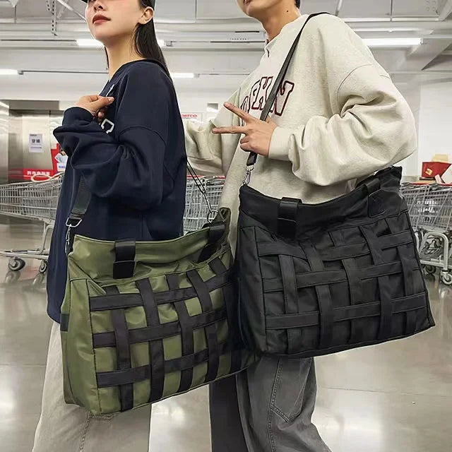 2025 versatile crisscross casual Tote Bags Functional package high-capacity shoulder bag handbag valise travel duffle