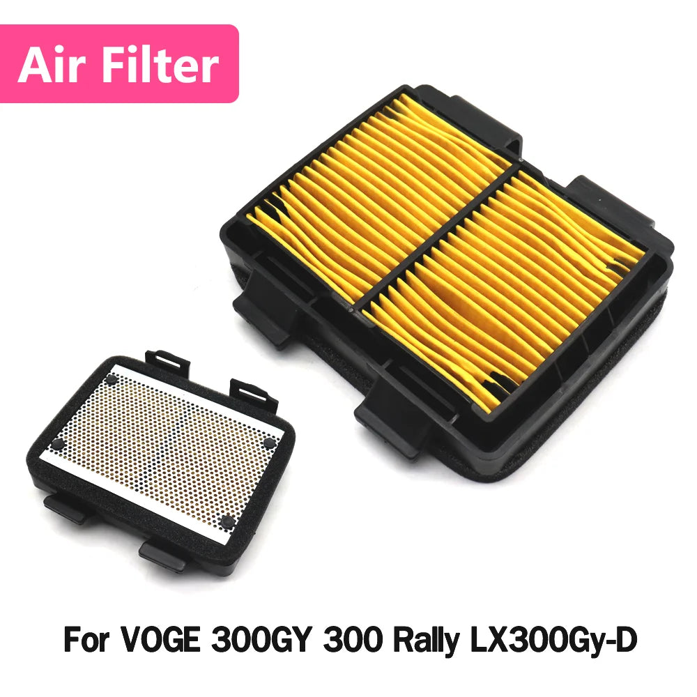 Motocycle Air Filter Cleaner Drive Element Intake Cleaner For LONCIN VOGE 300GY 300 Rally LX300GY-D LX300GYD 300 Gy
