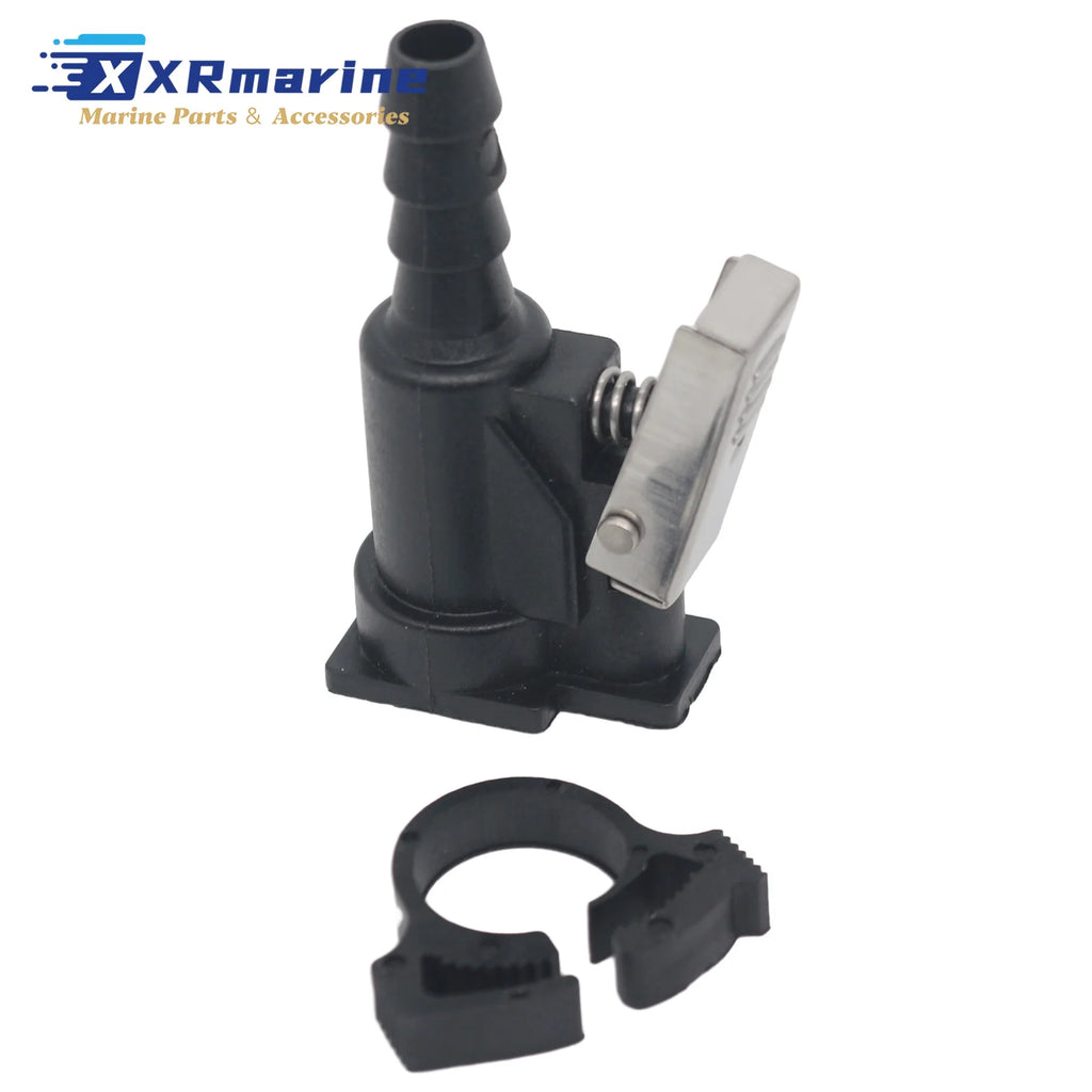 174508 8mm 5/16" Fuel Line Connector Fits for Johnson Evinrude 2.5 To 250 HP Outboard Engines Replaces 176745 775640
