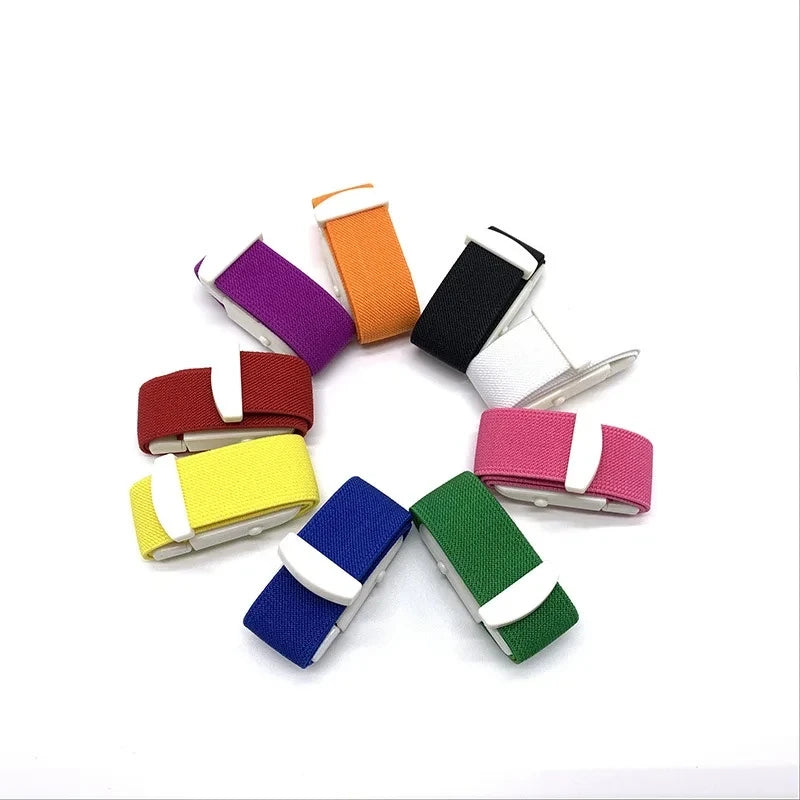1pcs-10pcs Aid Colorful Emergency lock tourniquet Nursing rescue kit Medical tourniquet First aid outdoor camping survival kit