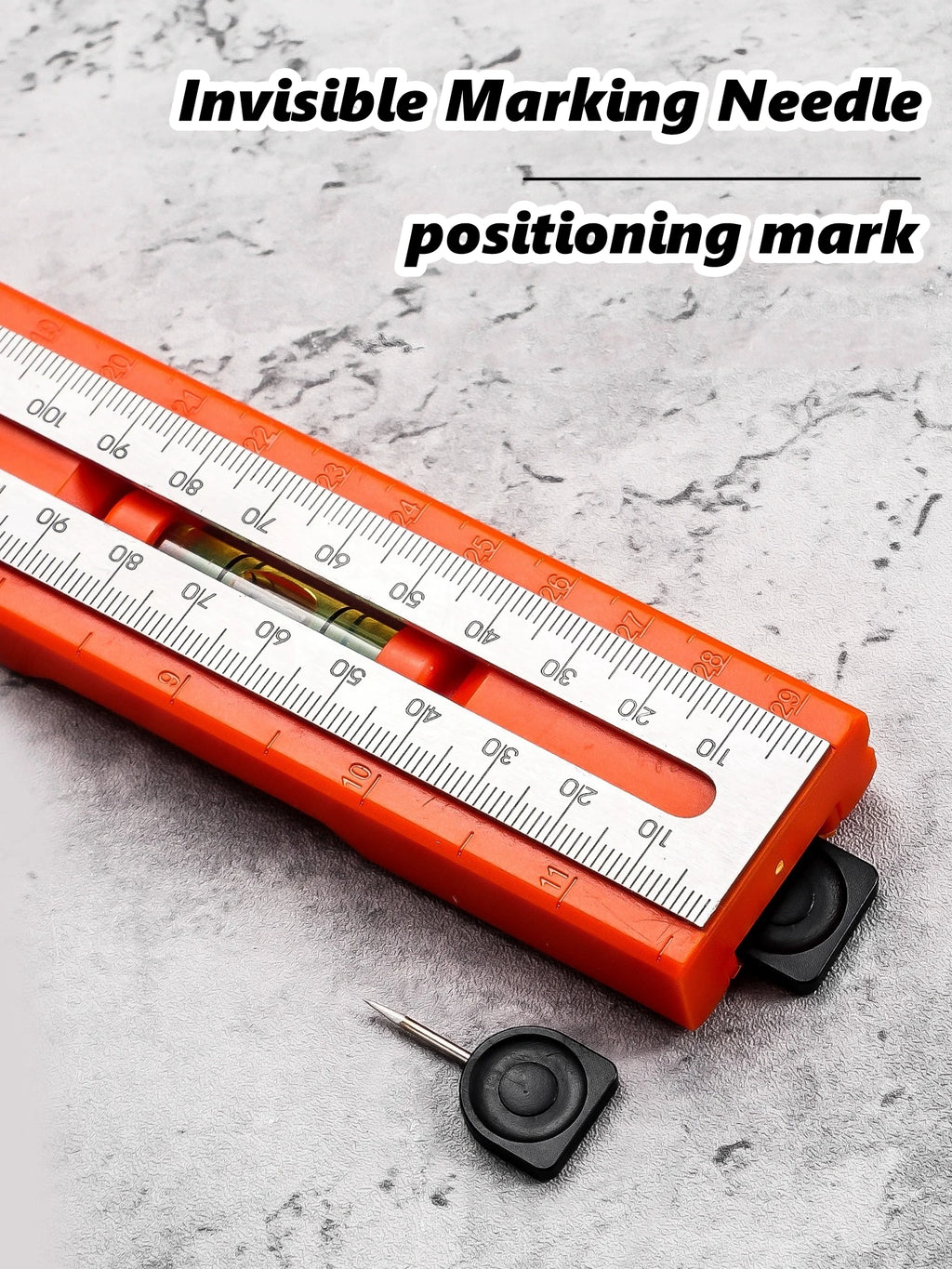 Scriber Marking Tools Multiple Angled Positioning Ruler Multi Angle Finder Gauge High Precise Bubble Level and Limit Marker