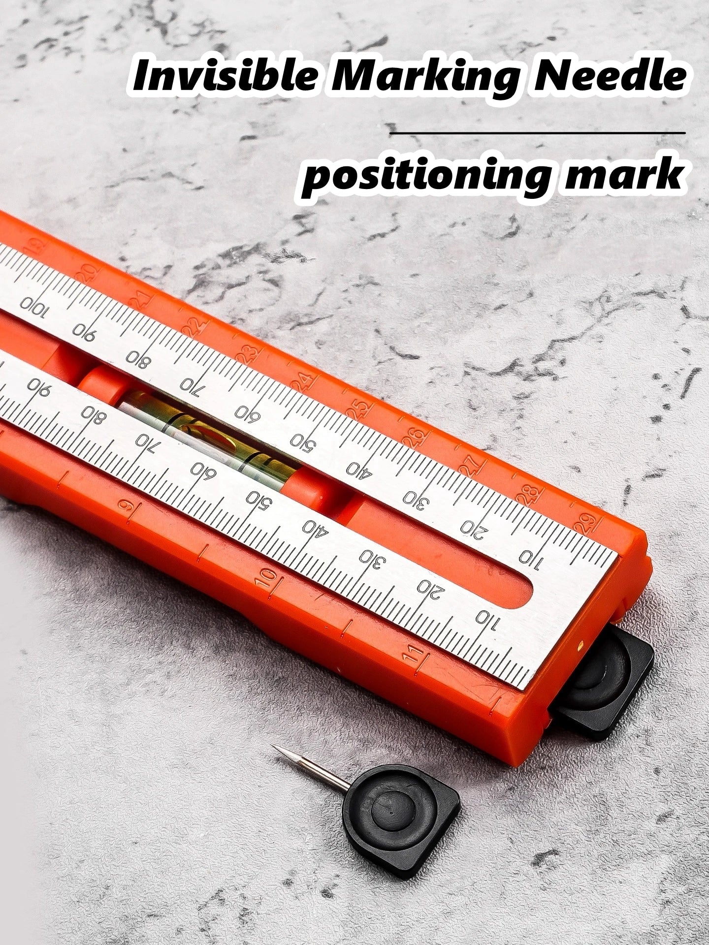 Scriber Marking Tools Multiple Angled Positioning Ruler Multi Angle Finder Gauge High Precise Bubble Level and Limit Marker