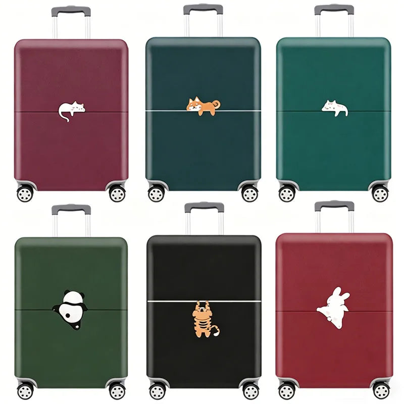 New Elastic Animal Travel Suitcases Protector Cover Luggage Protector Cover for 18-32 Inch Travel Accessories XLXBHT03