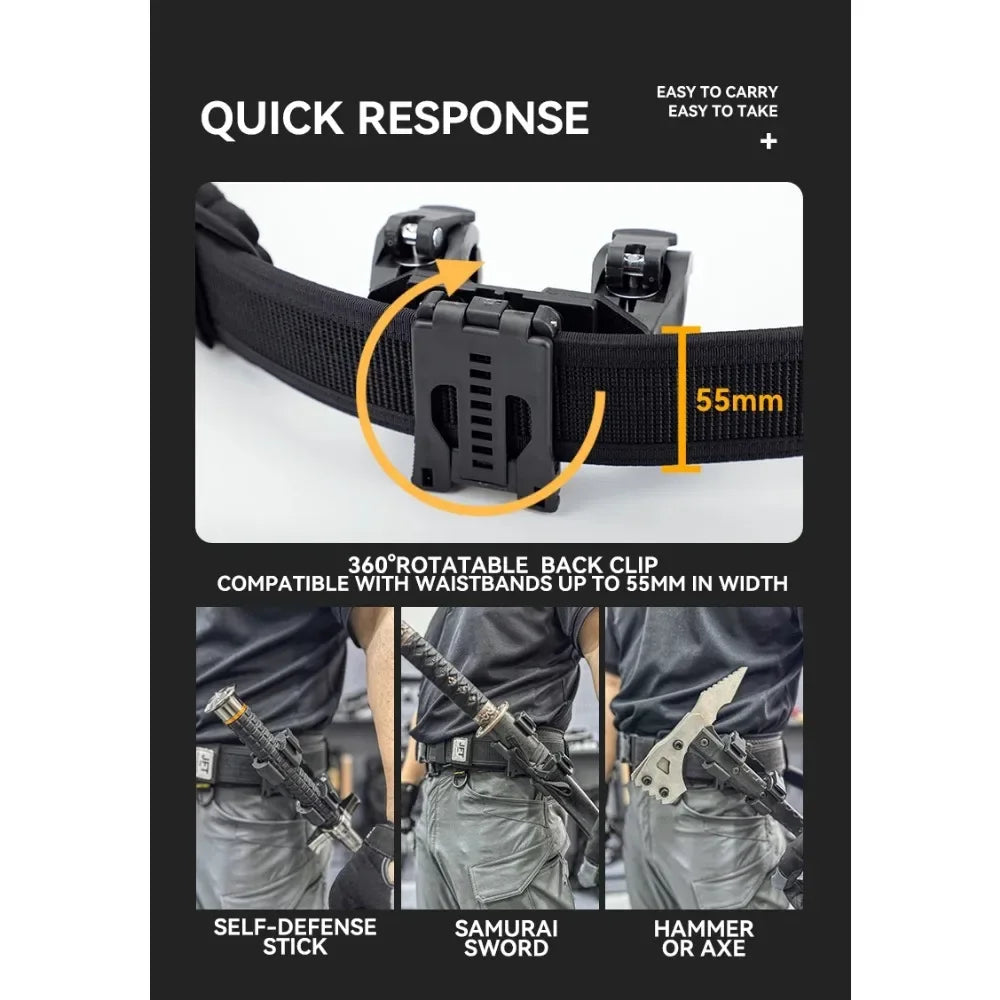 Multifunctional Stick Holder Tacical Adjustable Molle Clip Samurai Knife Tools Cover Portable Outdoor Survival Gear For Belt