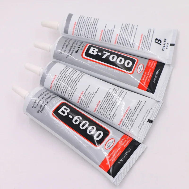 2pcs F6000 110ml Super Liquid Glue Make Crystal Jewelry Bond Contact Adhesive Leather Wood Metal Repair Phone Screen Glass Nail