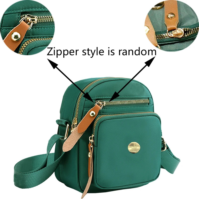 Neutral style compact mini bags for men and women, designed for travel and outings, featuring a simple single-shoulder design.