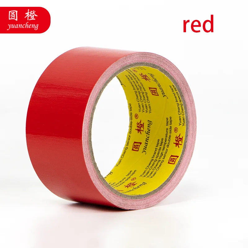 Colored Duct Tape Waterproof Strong Adhesive Cloth Tape Wear Resistant Duct Tape Multi Color for Home Repair Packaging Sealing