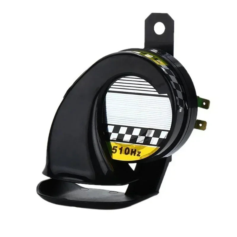 Car Motorcycle Horns 12V 130dB Snail Air Horn Waterproof Snail Air Horn Siren Loud Sound 510hz for Truck Motorcycle Boat