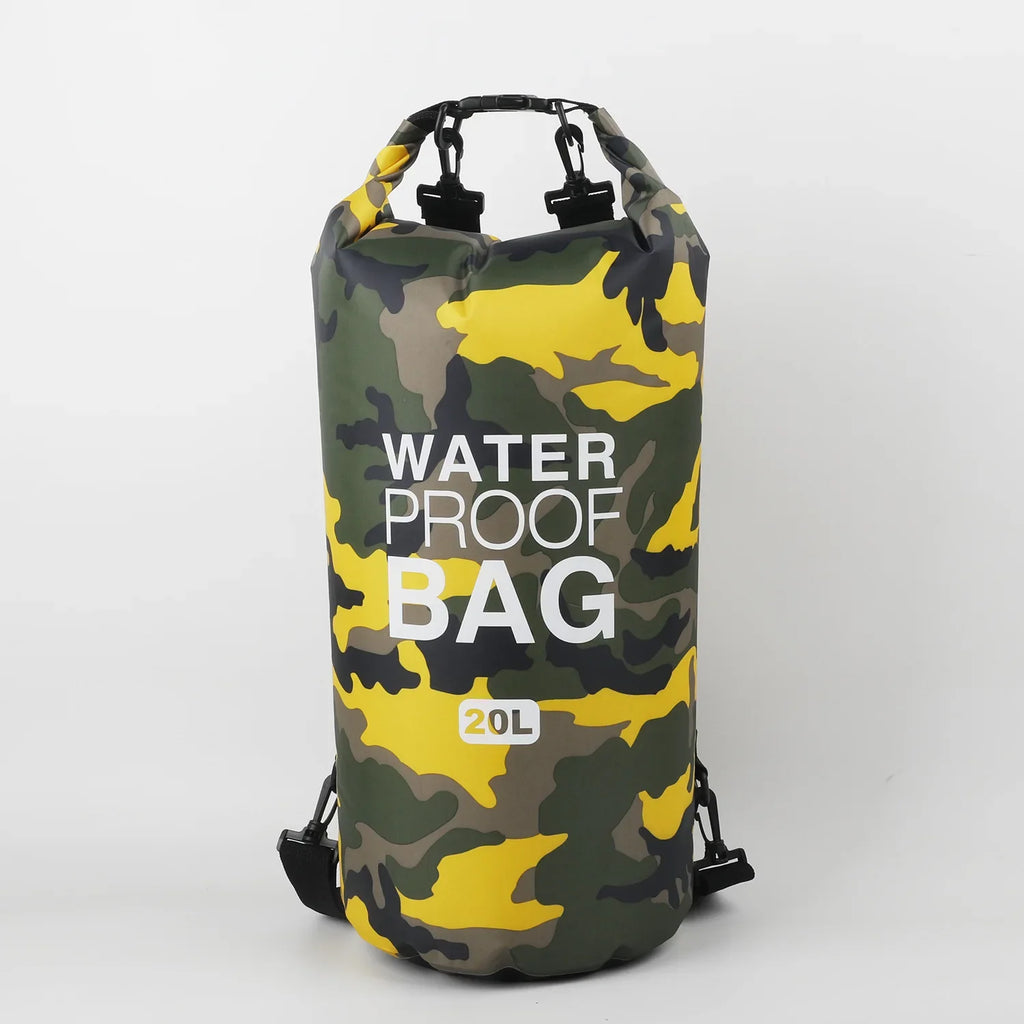 Men's and women's waterproof bags, outdoor sports bags, suitable for swimming, boating, kayaking, rafting and traveling