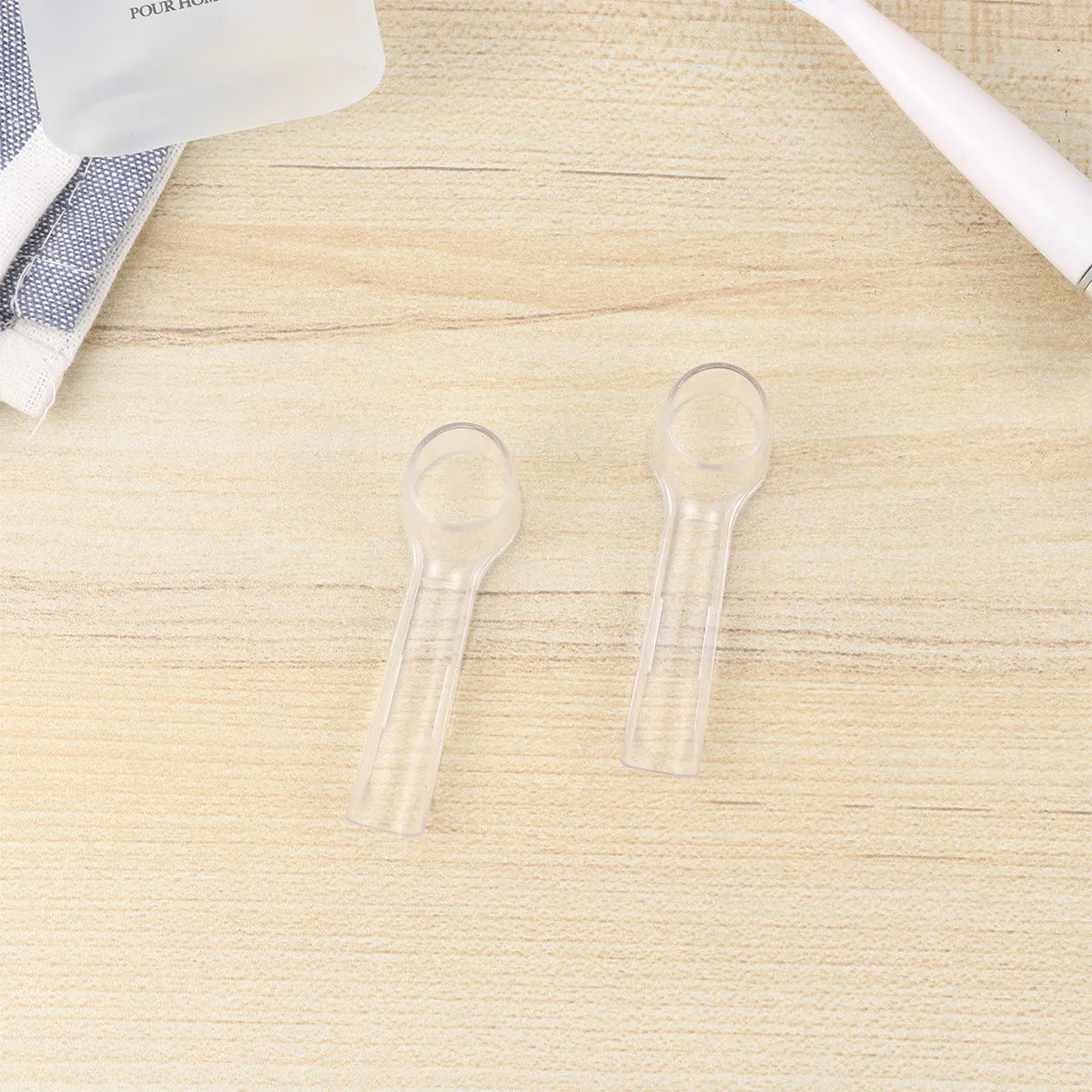 18Pcs Electric Toothbrush Head Covers Protective Cases Durable Travel Portable Toothbrush Head Protection Dustproof Case