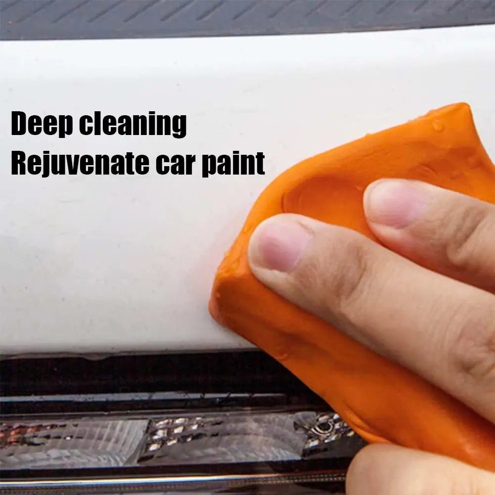 Car Clay Cleaning Bar Detailing Waxing Polish Treatment Car Clean Wash Cleaner Sludge Mud Remove For Decontaminate Clay Car A3l3