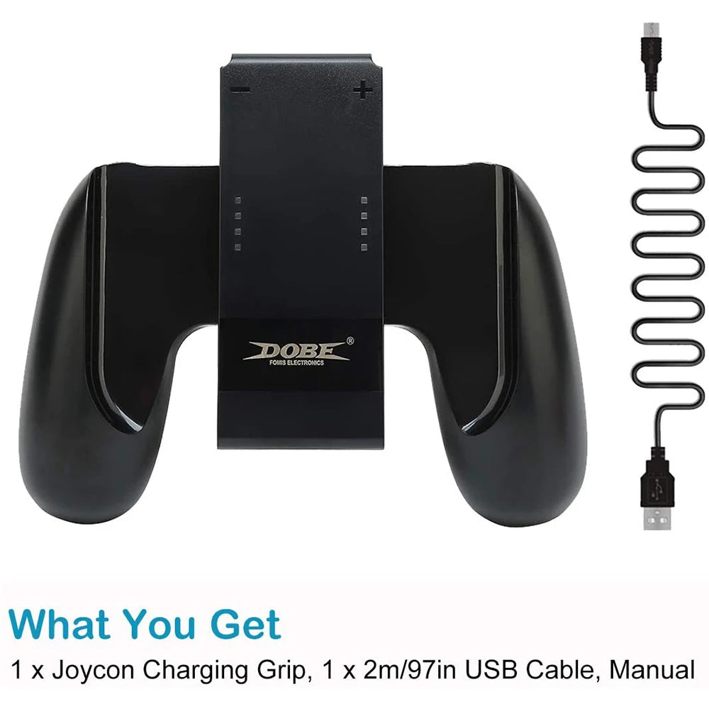 Joycon Handle Charging Grip For Nintendo Switch Handle Charging Dock Station Charger NS Game controller Charger Accessories