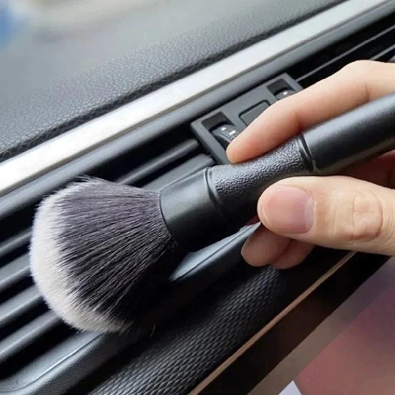 2-6PCS Car Detailing Brush Super Soft Auto Interior Detail Brush With Synthetic Bristles Car Dash Duster Brush Accessories