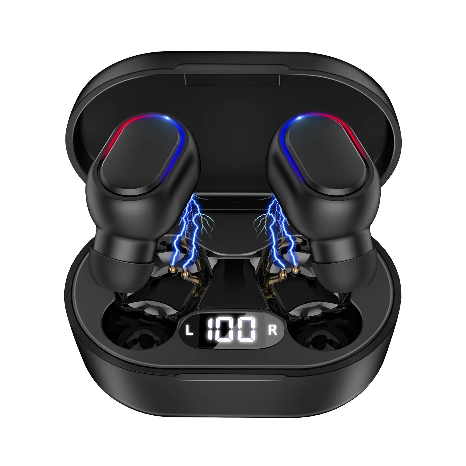 1HORA Wireless Bluetooth Headset AUT114 In-Ear Earphone Bluetooth 5.3 Type-C Charging Long Battery Life Compatible IOS/Android