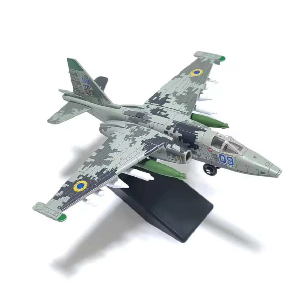 New Military Series Building Blocks Creative Multi-Purpose Fighter SU-25 F18 J35 ABS Aircraft F14 Model Toys For Boy Xmas Gift