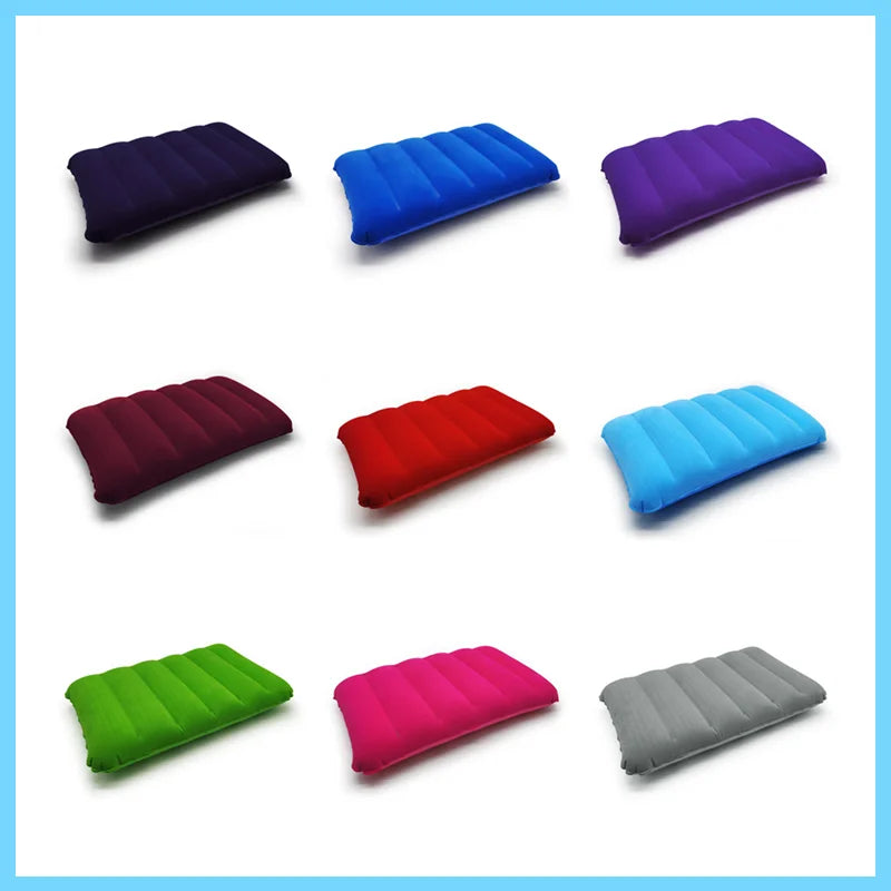 2020 Soft Backrest Pillow PVC Inflatable Body Rest Pillow Cushion Air Travel Office Home Back Relaxing Tool Recliner Cushion Pad