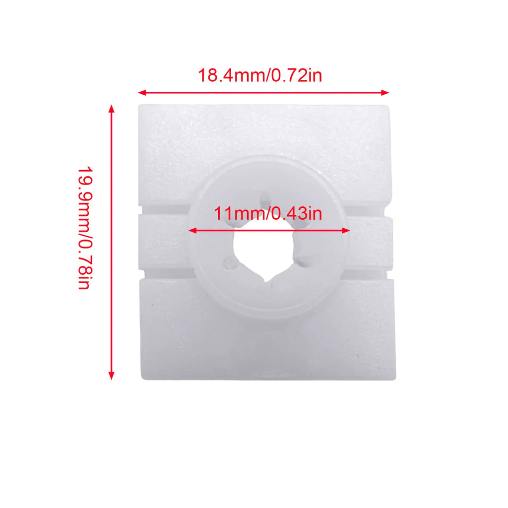 A0009912098 Side Sill Clips For SMART FORTWO Skirt Trim Cover Moulding Retainers Auto Fastener Clip car accessories