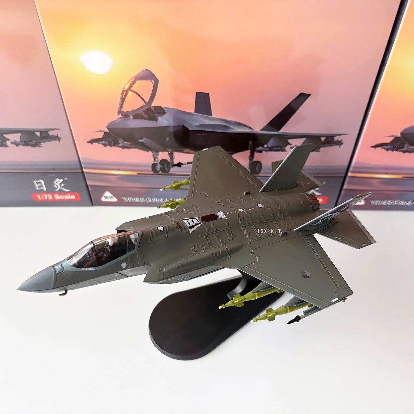 1/72 Scale USAF F-35 Joint Strike Jet Airplane F35 Fighter Diecast Metal Plane Aircraft Model