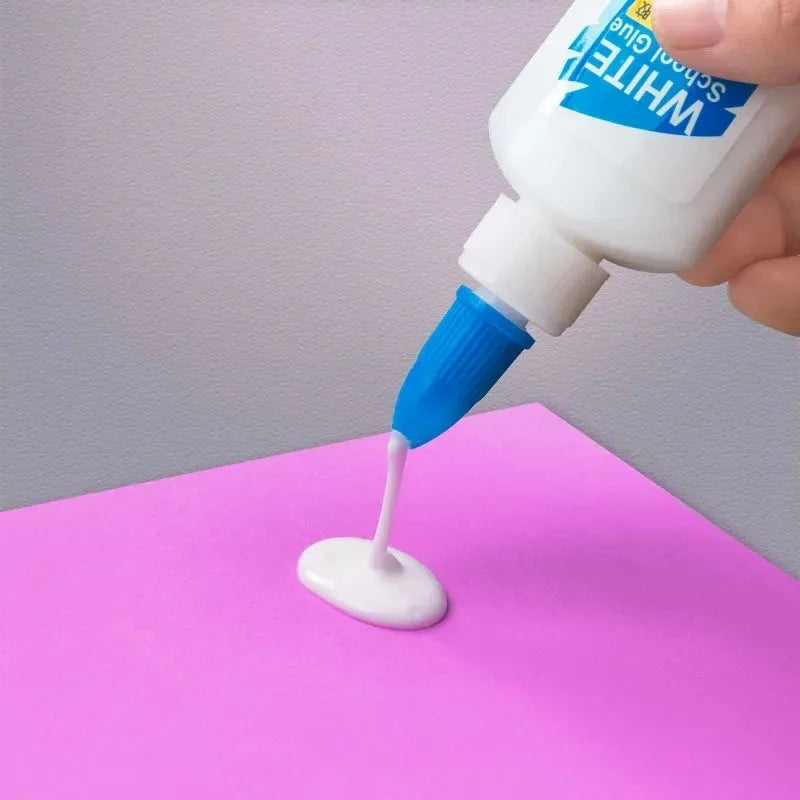 1PC Washable White Craft Glue Liquid Kindergarten Diy Wood Glue Sticker Super Strong Bond Paper Craft School Office Stationery