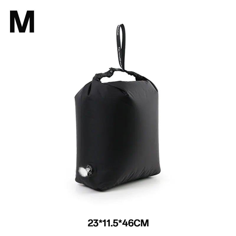 Luggage Vacuum Compression Bag Pump Free Reusable Vacuum Storage Bag 70% Space Save Waterproof Travel Clothes Sealed Packing Bag