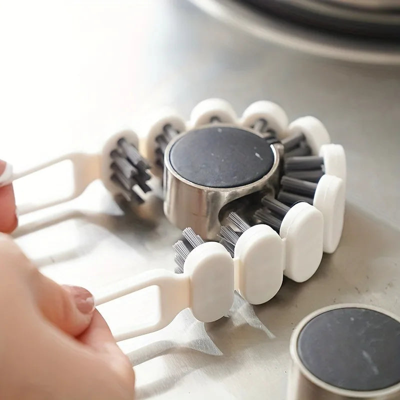 1pc Bendable Cleaning Brush Soft Bristle Crevice Brush Sink Cleaning Brush The Multi-functional Brush Is Compact and Convenient