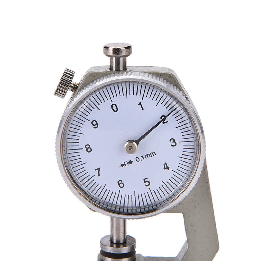 [New] Hot sale 0-10mm Leather Thickness Metal Gauge Tester Measure Leathercraft Tool Craft
