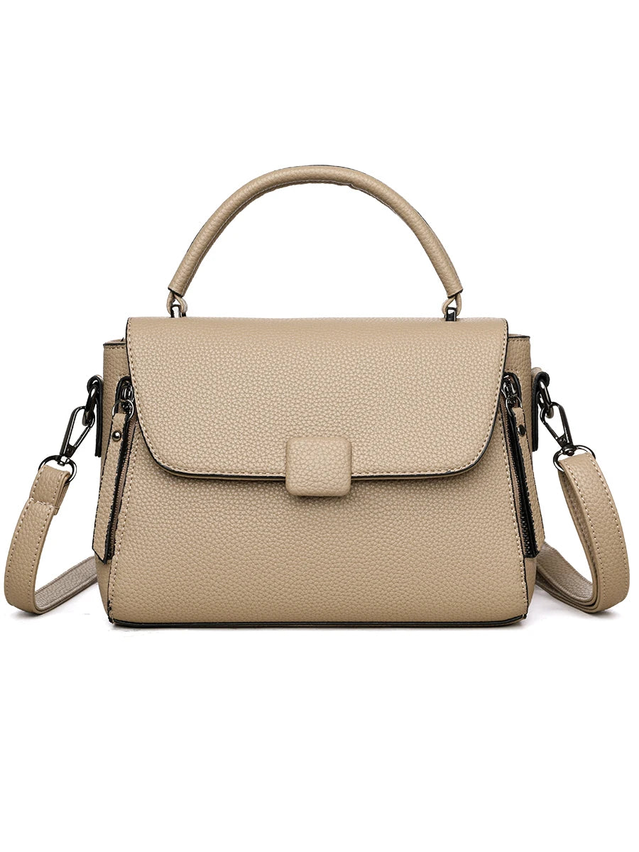 Fashionable Unique Design Women's Handbag Spring New High Aesthetic Value Saddle Bag Single Shoulder Crossbody Small Bag