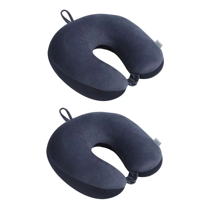 1/2pcs Car Neck Pillow Soft Travel Pillow with Foam Particles for Comfort on Airplanes Cars and Home Office Use Stuffed Toy