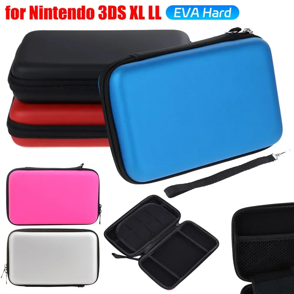 EVA Storage Bag Case Hard Cover Carrying Bags Power Bank Pouch Case for Hard Drive SSD Nintendo New 3ds Xl/ 3ds Xl New 3dsxl/lL