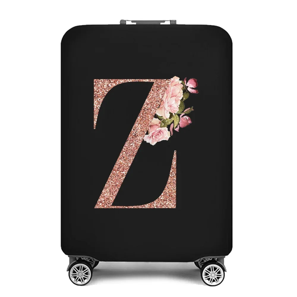 Stretch Luggage Covers 18-32 Protector Travel Luggage Suitcase Protective Cover Rose Gold Series Dust Covers Travel Organizer