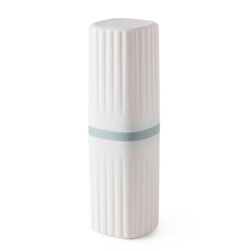 Travel toothbrush storage box, portable washbasin, toothbrush holder, toothpaste container, travel mouthwash cup set