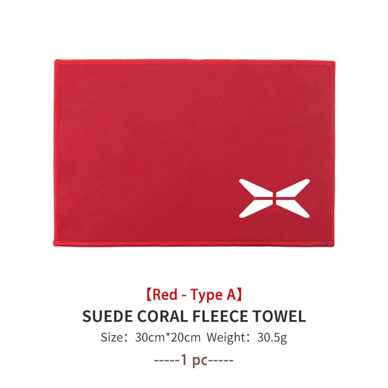 For Xiaopeng Car Wash Towel Microfiber Cleaning Absorbent Drying Cloth Xpeng G6 G9 G3 P7i X9 2023 2024 2025 P5 P7 N5 P7